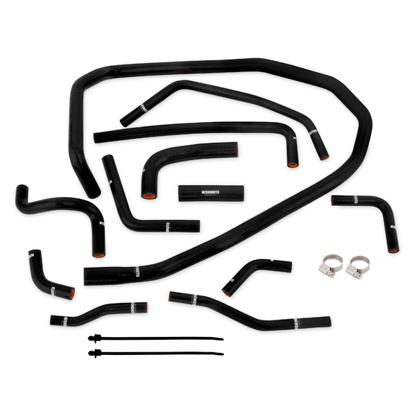 Mishimoto — Mishimoto 2015 Subaru WRX Black Silicone Radiator Coolant Ancillary Hoses Kit
Coolant Hose Kit - view 19
